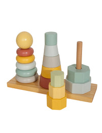Torre Apilable de Madera 3 Figuras - 3