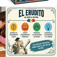 Juego de Mesa El Erudito México - 4