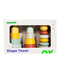 Torre Apilable de Madera 3 Figuras - 7