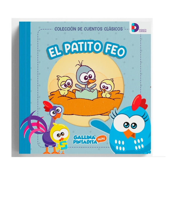 Colección De Cuentos Clasicos Infantiles: Gallina Pintadita - 6 Pz- Didactijuegos