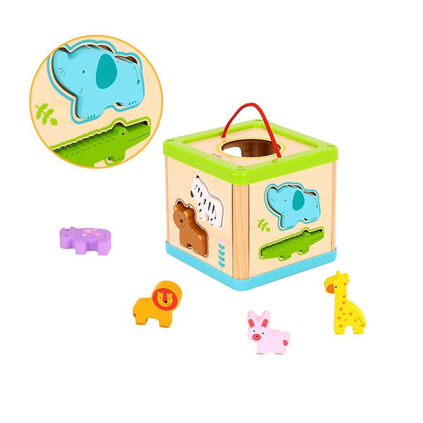 Clasificador De Formas Animales Para Bebes Coordinación 8 Pz