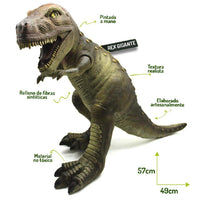 Super Paquete Dinosaurios Rex Gigante 10 Piezas- Realistas - 3