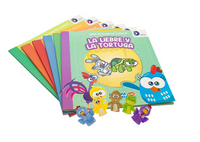Kit de colección de Libros y titeres de dedo de la Gallina Pintadita - 1