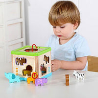 Clasificador De Formas Animales Para Bebes Coordinación 8 Pz - 3