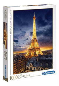 Rompecabezas Torre Eiffel (Compact Pro-Ecología) 1000 Piezas - 1