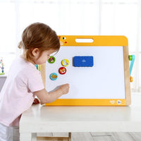 Caballete Mágico De Madera De Mesa Niños Magnético Borrable - 6