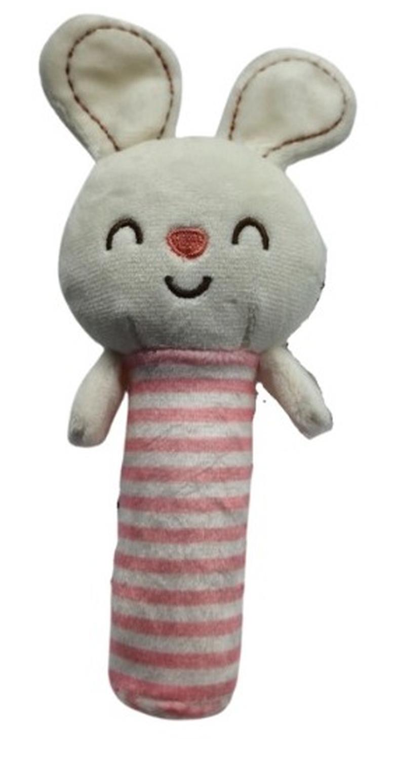 sonaja de peluche para bebe Rabbits- reattle