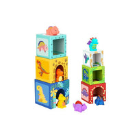 Juego De Bloques Apilables Dinosaurios 12 Pz Nesting Boxes - 2