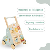 Andador para bebés con actividades de estimulación audiovisual, 18 meses - 6