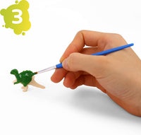 Kit de excavación de huevos Dino – 6 dinosaurios para excavar y pintar; juguetes STEM para niños de 5 años + - 6