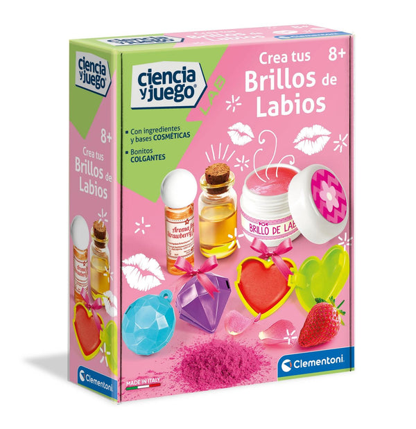Laboratorio De Belleza Crea Tus Brillos De Labios +Colgantes