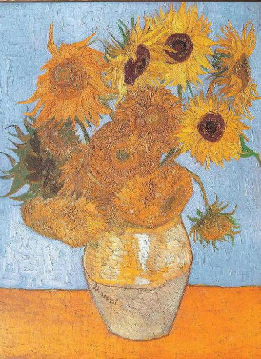 Rompecabezas Van Gogh Girasoles 1000 Piezas Clementoni