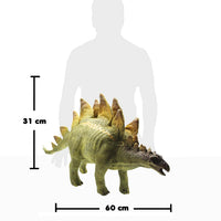 Estegosauro Grande, Juguete De Dinosaurio - 6