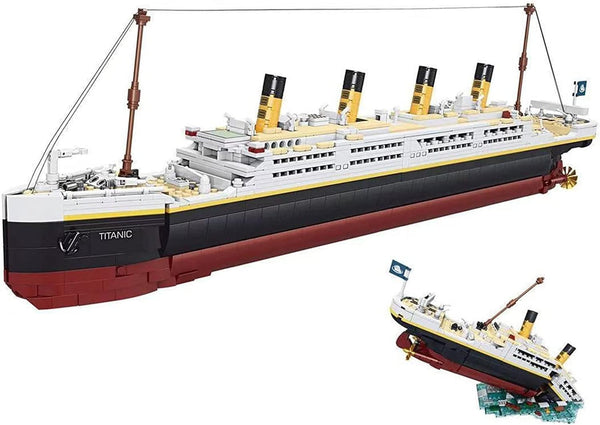 Set del mitico titanic de 2022 piezas 2 en 1 de alta calidad