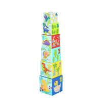 Juego De Bloques Apilables Dinosaurios 12 Pz Nesting Boxes - 3