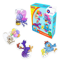 Colección Completa La Gallina Pintadita 7 Rompecabezas + 6 Cuentos Infantiles + 1 Dije De Plata .925 - Pollito Amarillito- La Cucarachita- Didacti Juegos - 7