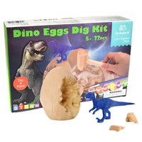 Kit de dinosaurios excabacion huevos - 1