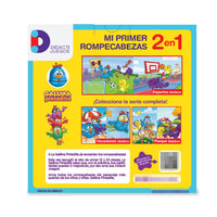 Rompecabezas 2 en 1 Gallina Pintadita Parque 12 y 24 Piezas - 10