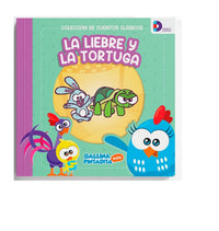 Colección De Cuentos Clasicos Infantiles: Gallina Pintadita - 6 Pz- Didactijuegos - 8