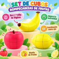 Set de Cubos Mágicos Frutas - 6