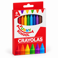 Crayolas Delgadas 8 Piezas - 2