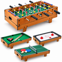 Mesa de Juegos 4 en 1: Futbolito, Billar, Hockey y Ping Pong - 1
