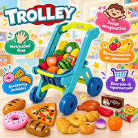 Carrito de Súper con Accesorios Trolley - 4