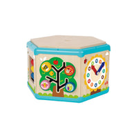 cubo de actividad 7 en 1 de madera perfecto para los pequeños de la casa - 2