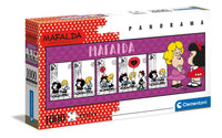 Rompecabezas Mafalda Panorámico 1000 piezas Clementoni - 1