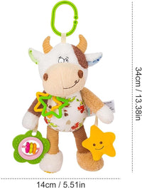 Juguete stroller dolls con chupete, juguete para asiento de coche de animales para niños - 2