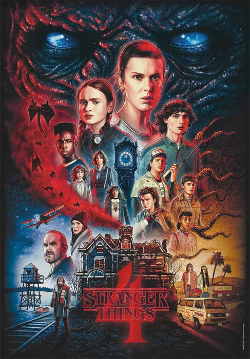 Rompecabezas Stranger Things Personajes (Season 4) 1000 Piezas