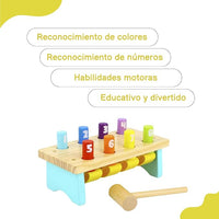 [DEMO] Banco para Martillar de Madera - 2