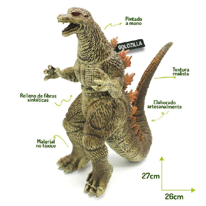 Juguete De Dinosaurio Realista Golozilla Figura De Colección