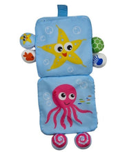 Libro suave para bebé Crab de 0 a 6 meses, juguete de aprendizaje temprano para bebe - 3