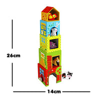 Juego De Bloques Apilables Animales 10 Piezas Nesting Boxes - 4