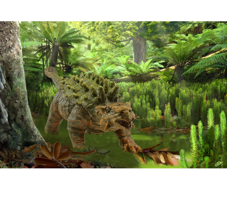 Anquilosaurio Grande, Juguete De Dinosaurio
