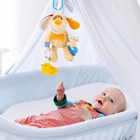 juguete animales para asiento de coche para niños: sonajero colgante suave para niños - 3