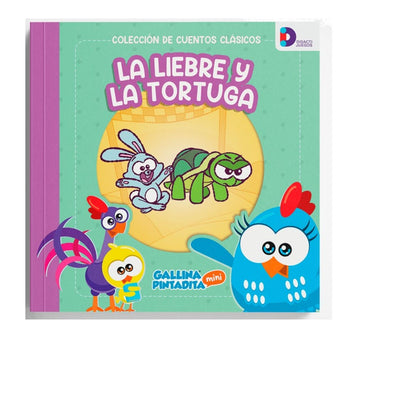 Cuentos Clasicos Gallina Pintadita: La Liebre Y Tortuga-Didactijuegos