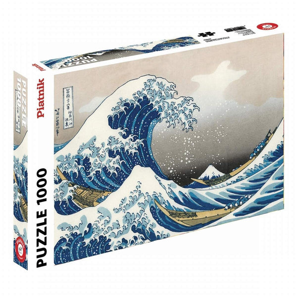 Rompecabezas Gran Ola De Hokusai (Compact Pro-Ecología) 1000 Piezas
