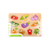 Rompecabezas de Madera de Verduras Didáctico de 11 Piezas - 1