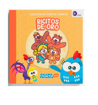 Colección De Cuentos Clasicos Infantiles: Gallina Pintadita - 6 Pz- Didactijuegos - 7