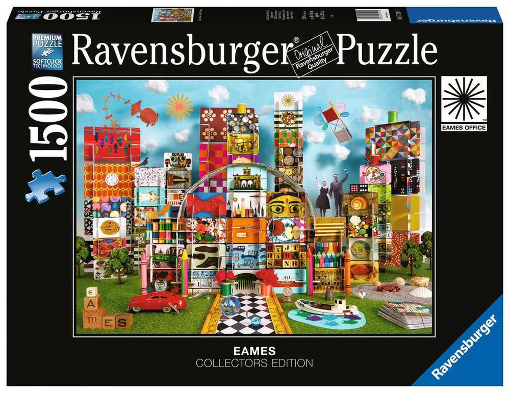 Rompecabezas Casa De Las Tarjetas Fantasticas 1500 Piezas Ravensburger