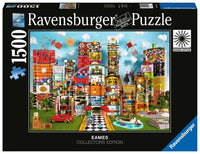 Rompecabezas Casa De Las Tarjetas Fantasticas 1500 Piezas Ravensburger - 1