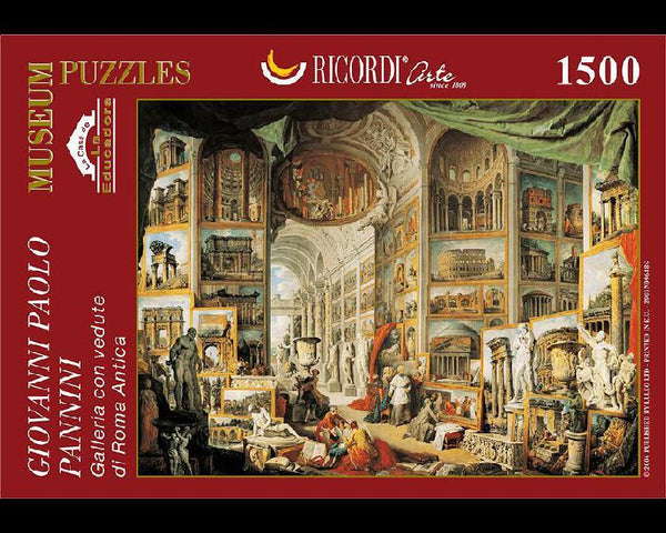 Pannini Galeria Antigua Rompecabezas De 1500 Piezas Ricordi