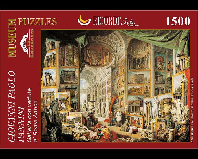 Pannini Galeria Antigua Rompecabezas De 1500 Piezas Ricordi
