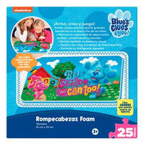 Rompecabezas de Foamy Pistas de Blue 25 Piezas - 4