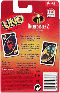 UNO JUEGO DE CARTAS INCREIBLES 2 - 3