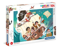Rompecabezas Los Piratas 100 Piezas Clementoni - 1