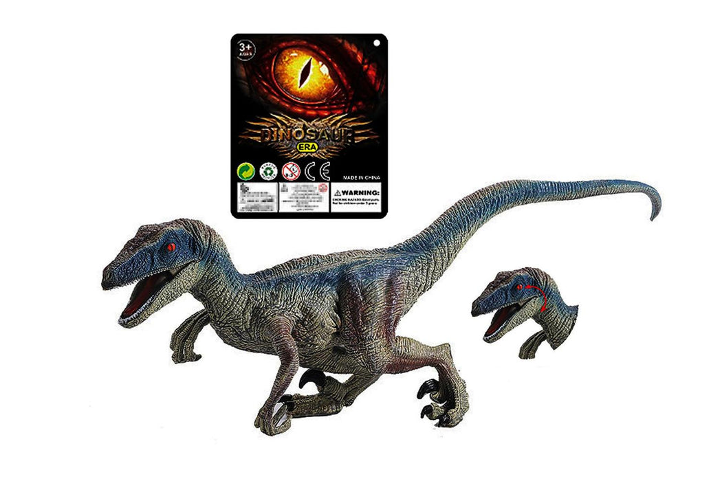 Figura De Dinosaurio Velociraptor Blue Jurassic 40 cm