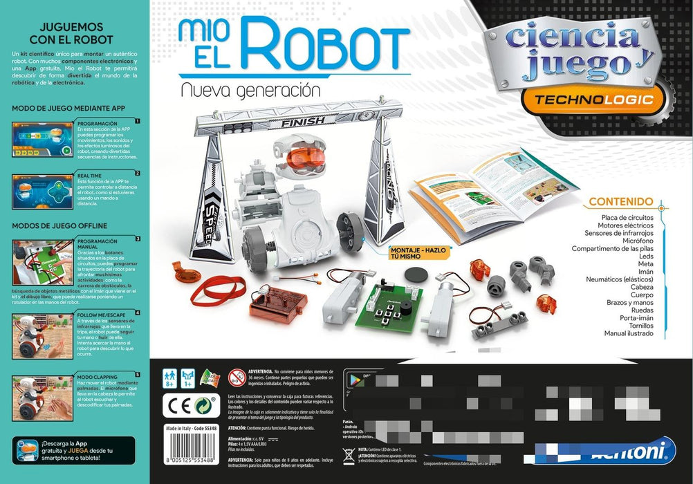 Mio El Robot Nueva Generación 5 Modos De Juego, STEM